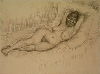 Study for Reclining Female Nude